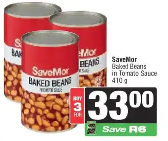 Spar SaveMor Baked Beans in Tomato Sauce offer