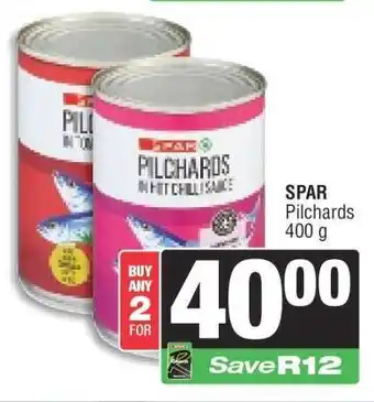Spar SPAR Pilchards offer