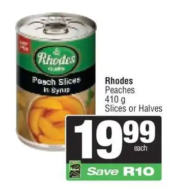 Spar Rhodes Peaches offer