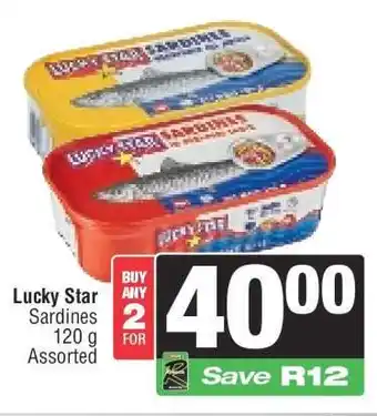 Spar LUCKY STAR SARDINES offer