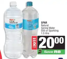 Spar SPAR Natural Spring Water offer