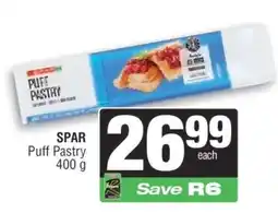 Spar SPAR Puff Pastry 400 g offer