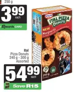 Spar Ital Pizza Donuts offer