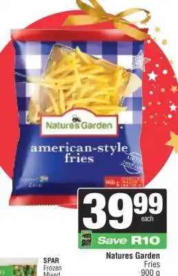 Spar Natures Garden Fries offer