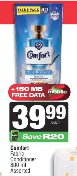 Spar COMFORT offer