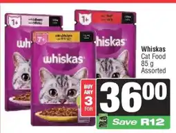 Spar Whiskas Cat Food offer