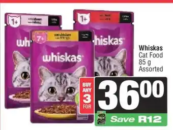 Spar Whiskas Cat Food offer