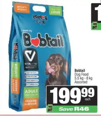 Spar Bobtail Dog Food offer
