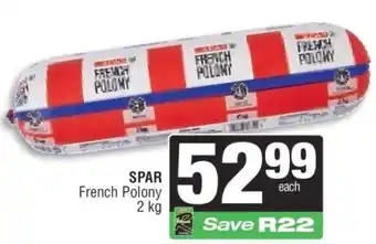 Spar SPAR French Polony offer
