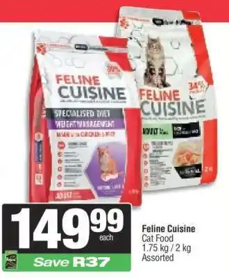Spar Feline Cuisine offer