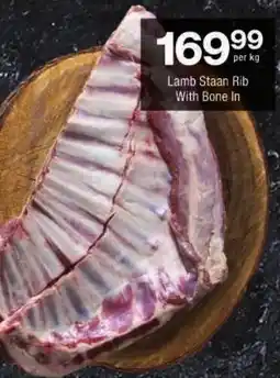 Checkers Lamb Staan Rib With Bone In offer
