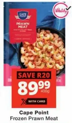 Checkers Cape Point Frozen Prawn Meat offer
