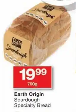 Checkers Earth Origin Sourdough Specialty Bread offer