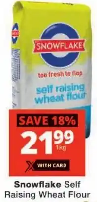 Checkers Snowflake Self Raising Wheat Flour offer