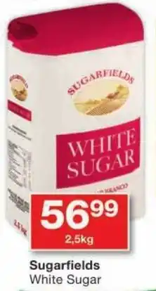Checkers Sugarfields White Sugar offer
