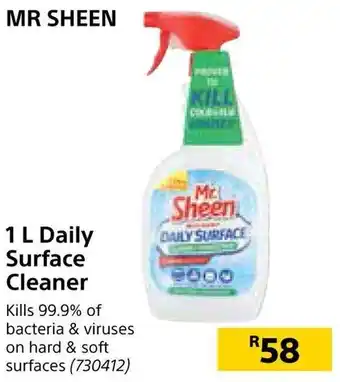 Builders Warehouse Mr. Sheen Daily Surface Cleaner 1L offer