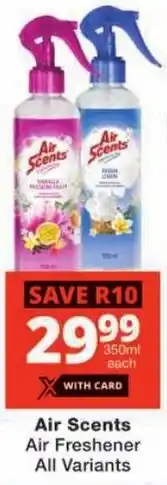 Checkers Air Scents Air Freshener All Variants offer