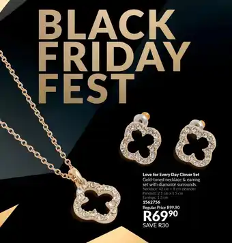 AVON Love for Every Day Clover Set offer