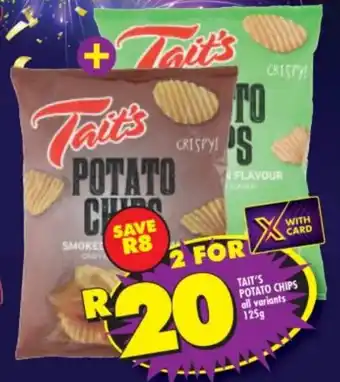 Tait's Potato Chips 2x125g