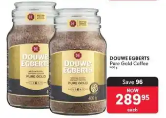 Makro DOUWE EGBERTS Pure Gold Coffee offer