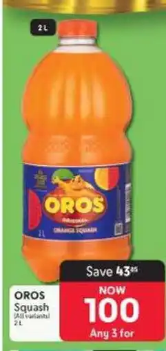 Makro Oros Squash offer