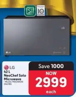 Makro LG NeoChef Solo Microwave offer