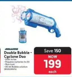 Makro Double Bubble - Cyclone Duo offer