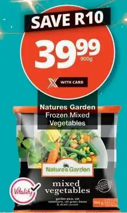 Checkers Natures Garden Frozen Mixed Vegetables offer