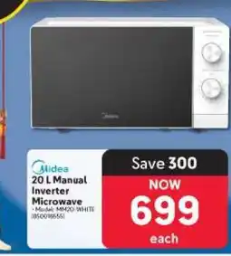 Makro Midea 20 L Manual Inverter Microwave offer