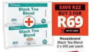 Checkers Housebrand Black Tea Blend offer