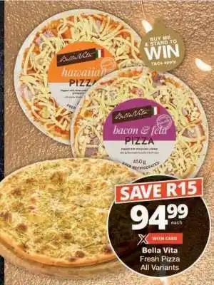 Checkers Bella Vita Fresh Pizza offer
