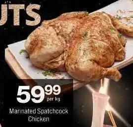 Checkers MARINATED SPATCHCOCK CHICKEN offer