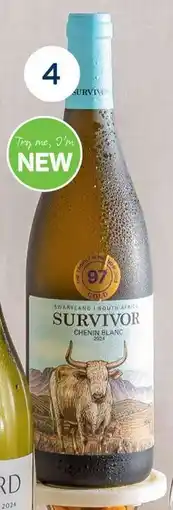 Pick n Pay Survivor Terroir Chenin Blanc or Sauvignon Blanc offer