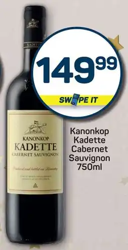 Pick n Pay Kanonkop Kadette Cabernet Sauvignon offer