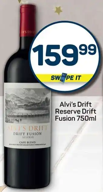 Pick n Pay Alvi's Drift Reserve Drift Fusion offer