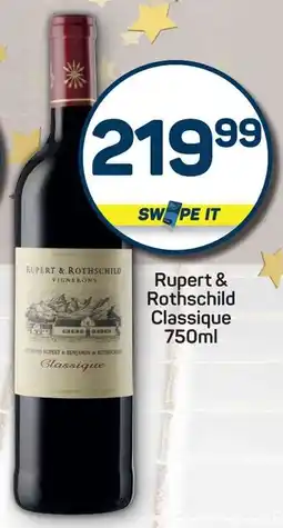Pick n Pay Rupert & Rothschild Classique offer