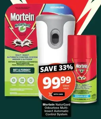Mortein NaturGard Odourless Multi-Insect Automatic Control System
