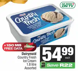 Spar Savemor Dairymaid Country Fresh Ice Cream Assorted offer