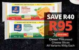 Checkers Hyper Clover Processed Cheese Slices All Variants offer
