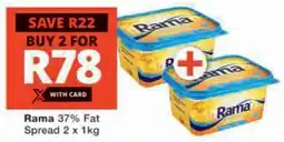 Checkers Hyper Rama 37% Fat Spread offer