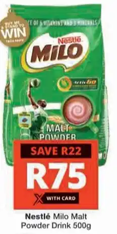 Checkers Hyper Nestlé Milo Malt Powder Drink offer