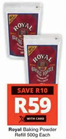 Checkers Hyper Royal Baking Powder Refill offer