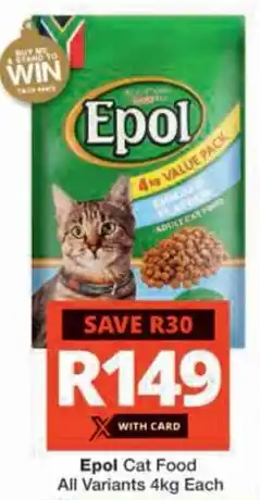 Checkers Hyper Epol Cat Food All Variants offer