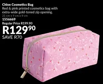AVON Chloe Cosmetics Bag offer