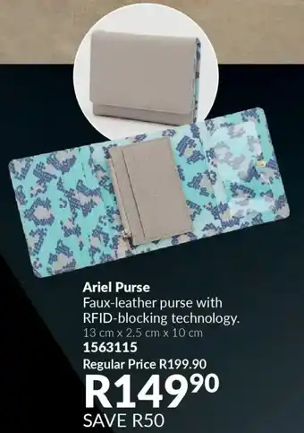 AVON Ariel Purse offer