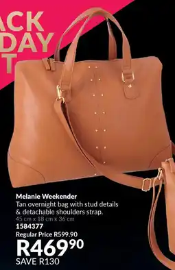 AVON Melanie Weekender offer
