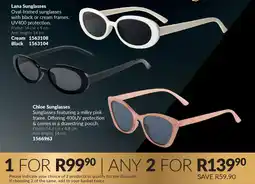 AVON Lana Sunglasses or Chloe Sunglasses offer