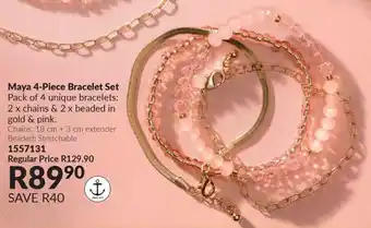 AVON Maya Bracelet Set offer