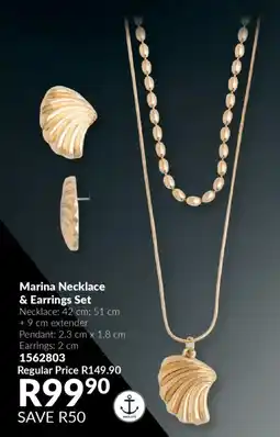 AVON Marina Necklace & Earrings Set offer