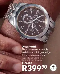 AVON Orson Watch offer